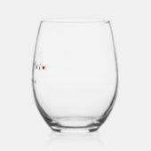 Stijlvolle Best Man Huwelijkscadeau Wijnglas Zonder Voet (Links)