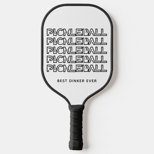 Stijlvolle BESTE DINKER OOIT Pickleball Paddle (Achterkant)
