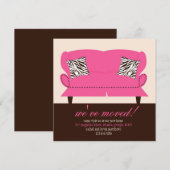 Stijlvolle bewegende aankondiging (Voorkant / Achterkant)