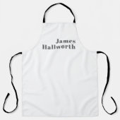 Stijlvolle bewerkbare moderne retro-tekst | Grey Schort (Voorkant)