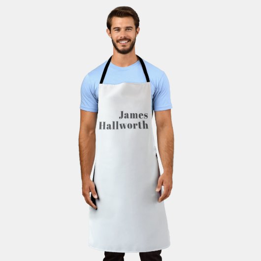 Stijlvolle bewerkbare moderne retro-tekst | Grey Schort (Gedragen)