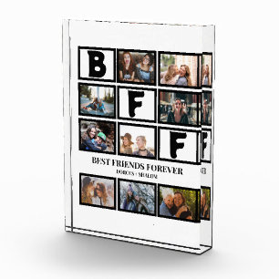Stijlvolle BFF Best Friends Forever 9 Photo Collag Fotoblokken