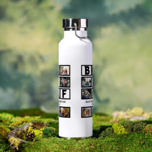 Stijlvolle BFF Best Friends Forever 9 Photo Collag Waterfles