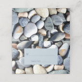 Stijlvolle bijtende naam Moderne ongewone bruidjes Plaatskaartje (Buitenkant ongevouwen)