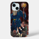 Stijlvolle Bitcoin - BTC crypto Case-Mate iPhone Case (Achterkant)