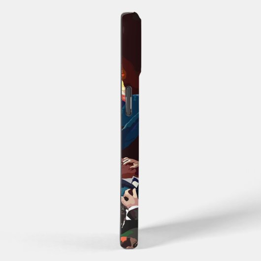 Stijlvolle Bitcoin - BTC crypto Case-Mate iPhone Case (Achterkant / Rechts)