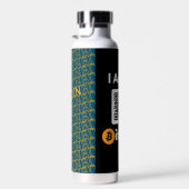 Stijlvolle Bitcoin - BTC crypto Waterfles (Rechts)