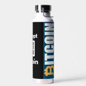 Stijlvolle Bitcoin - BTC crypto Waterfles (Links)