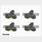 Stijlvolle BlackBerry Canning Label Sticker (Vel)
