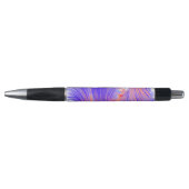 Stijlvolle blauw Abstract veren Pen (Voorkant)