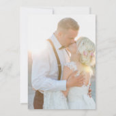 Stijlvolle blauwe grijze vogels op een vertakkings kaart (Achterkant)