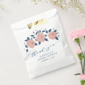 Stijlvolle blauwe tuinventilator persoonlijke dank bedankzakje (Gezegeld)