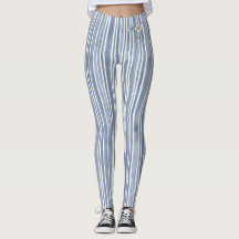 Stijlvolle Bleekblauwe Gestreepte Waterverf Daisy