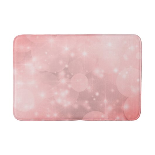 Stijlvolle Bleke roze vlek Badmat (Voorkant)