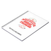 Stijlvolle BLOEIENDE NURSEPRENEUR Verpleegkundige  Notitieboek (Linkerzijde)