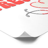 Stijlvolle BLOEIENDE NURSEPRENEUR Verpleegkundige  Poster (Hoek)