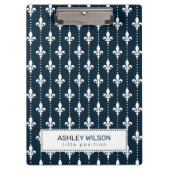 Stijlvolle bloemblaadjes klembord (Voorkant)