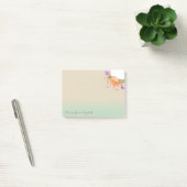 Stijlvolle bloemen - Gepersonaliseerd Post-it® Notes (Kantoor)