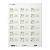 Stijlvolle bloemen - Groen Etiket (Full Sheet)