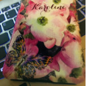 Stijlvolle bloemen Hondenhout Artful Samsung Galaxy Hoesje