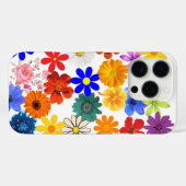 Stijlvolle Bloemen Telefoonhoes | Modern, duurzaam Case-Mate iPhone Case (Achterkant (horizontaal))
