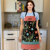 Stijlvolle Bloemen Vrouwen Bloemen Schort