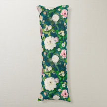 Stijlvolle bloemige roze bloemen groen