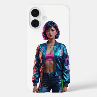 Stijlvolle Bloom iPhone 16 Hoesje