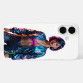 Stijlvolle Bloom iPhone 16 Hoesje (Achterkant (horizontaal))