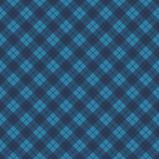 Stijlvolle Blue Check Table Runner voor Interieurs Lange Tafelloper