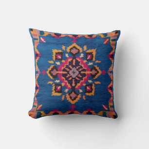 Stijlvolle Blue Kilim-Kussens: sereniteit toevoege Kussen