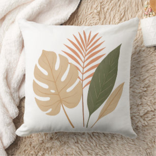 Stijlvolle Boheemse Plant Print Kussen voor Home D