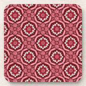 Stijlvolle Boho Floral Pattern Onderzetters - Set  (Voorkant)