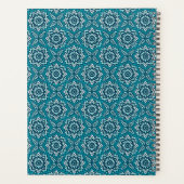 Stijlvolle Boho geometrische bloemenpatroon Planner (Achterkant)