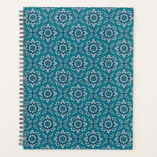 Stijlvolle Boho geometrische bloemenpatroon Planner