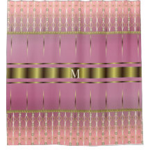 Stijlvolle Boho roze en goud geometrisch