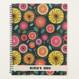 Stijlvolle Boho Scandinavische Bloemenplanner Planner