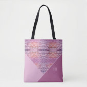 Stijlvolle Boho Tote Bag (Voorkant)