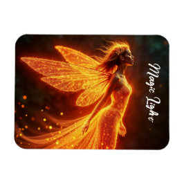 Stijlvolle bos pixie schattig vuur lichtgevende pr magneet