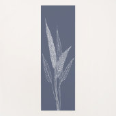 Stijlvolle botanische bladeren minimalistisch mari yogamat (Voorkant)