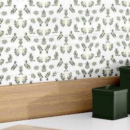 Stijlvolle Botanische Groen Moderne Rustieke Elega Tegeltje