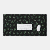 Stijlvolle Botanische Leaf Print Desk Mat voor Wor (Keyboard & Muis)