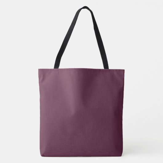 Stijlvolle Bourgogne Canvas tas (Voorkant)