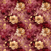 Stijlvolle Bourgondische gouden bruiloft receptie  Servet