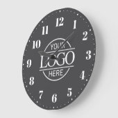 Stijlvolle Branded Bedrijf Business Logo Promotion Grote Klok (Hoek)