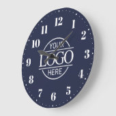 Stijlvolle Branded Bedrijf Business Logo Promotion Grote Klok (Hoek)