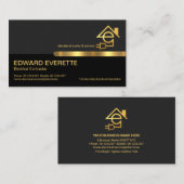 Stijlvolle brief E-elektriciënerservice Visitekaartje (Voorkant / Achterkant)