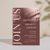 Stijlvolle brons zakelijke speciale evenement uitn kaart