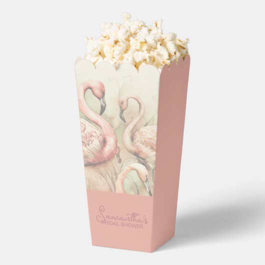 Stijlvolle Bruidsdouche Popcorn Favor Doos Bedankdoosjes (Popped)