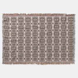 Stijlvolle bruine en beige Tao Deken